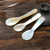 Yukdadi caviar spoon, shell spoon, mother-of-pearl shell spoon, pastry spoon, coffee spoon, one 72mm yellow butterfly shell, color, texture and shape are optional