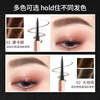 Color Key Colachi Three-dimensional Carved Blade Eyebrow Pencil for New Year's Gift for Girlfriend and Wife Waterproof and Sweatproof 03 Star Rock Gray
