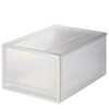 MUJI polypropylene storage box/drawer type/large underwear storage box stackable drawer type storage box