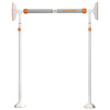 Shuying household horizontal bar indoor pull-up device door-mounted floor-standing horizontal bar without punching children's stretch boom fitness equipment floor-standing model - installation distance 96-145cm