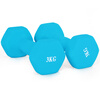 Chengyue color dipped dumbbells for men and women home fitness shaping equipment combination set 3kg*2 tranquil blue CY-136