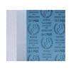 Dry sandpaper 180# for polishing woodworking white coated dry sandpaper molds Continental blue surface 120# (free shipping price for 1 book and 100 sheets)