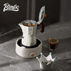 Bincoo double valve moka pot multi-person household small espresso brewing coffee pot espresso machine coffee utensils
