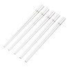 Suoyoute Jingdezhen ceramic chopsticks with gold markings for home use, high temperature resistant, easy to clean, non-deformable, mildew-proof, high-end gift tableware, Jin Ruyi 10 pairs - ceramic chopsticks, no specifications