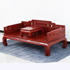Ruichengtang sofa bed Arhat bed solid wood antique furniture Chinese style Arhat bed with small Kang table coffee table high-end one meter national color Tianxiang wood red