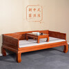 Ruichengtang sofa bed Arhat bed solid wood antique furniture Chinese style Arhat bed with small Kang table coffee table high-end one meter national color Tianxiang wood red