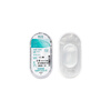 Bausch & Lomb Contact Lenses Half Year Disposable Air Thin Transparent 2 Pieces Hydrating, Lightweight, Comfortable, High Oxygen Permeability Clear Myopia Lenses 400 Degrees