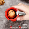 Aishubai Walnut Clamp Hazelnut Pliers Hazelnut Clamp Sheller Anti-splash Walnut Clamp Jujube Opener Clamp Hazelnut Artifact Funnel Clamp Red
