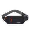 Selected new multi-functional waist bag for men, sports phone waist bag for women, ultra-light body-fitting bag, upgraded three-layer black