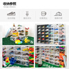 GOTO shoe box, shoe transparent storage box, shoe cabinet storage artifact, transparent acrylic storage dustproof and moisture-proof display box, two boxes of transparent model, moisture-proof and anti-yellowing