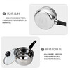 ASD milk pot stainless steel instant noodle milk pot 16CM baby food pot soup pot induction cooker universal WG1916