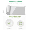 Miaojie Knife-free Tear-off Plastic Wrap Large Roll Point-Breaking Smart Tear-Off Microwaveable Household 50 Meter Large Box
