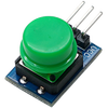 Throwing stones capped key switch light touch key micro switch arduino microcontroller peripherals green 1 box