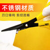 TAJIMA stainless steel scissors household small anti-stick scissors office handmade paper-cut fishing scissors 210mm scissors