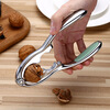 German walnut clip zinc alloy large household walnut peeling tool thickened walnut pliers single fruit opener colorful walnut clip green