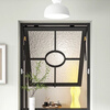 Yaotian Art Simple and Fashionable Wrought Iron Steel Window Indoor Partition Flip-up Window Flip-Out Hanging Lattice Window Indoor Black For details please contact customer service