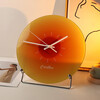 BHM ins style sunset clock table clock living room desktop simple bedside creative clock sunset clock