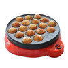 Chef Cai's household octopus meatball machine multi-functional small electric octopus roasting machine quail egg barbecue pot egg waffle 18-hole non-stick baking pan machine