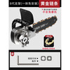 Airidun German industrial-grade angle grinder modified electric chain saw, electric saw, logging saw, household multi-functional handheld woodworking electric saw with 8th generation bracket (one-piece installation-free) + 2 chains (no angle grinder)