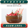 Baichunbao pickle jar lid sold separately Sichuan outer lid single use clay pottery old jar pickled vegetable jar lid old-fashioned plus green glaze 12 catties lid_diameter 16 height 9 0ml
