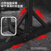 Burning ice pull-up device horizontal bar indoor floor-standing vertical horizontal bar student high school entrance examination single bar stretching exercise sports fitness black grab bar width 105CM (height 169-236CM)