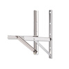 Huili is suitable for Daikin air conditioner outdoor unit bracket 304 thickened stainless steel storage rack 1.5P2P3 outdoor rack triangle. Add to shopping cart to pay. Free 6 expansion screws + 6 assembly screws.