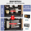 Quanpinwu kitchen rack floor-standing multi-functional appliance shelf storage household fruit and vegetable basket storage shelf 348