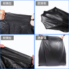 Kai Tak flat mouth garbage bag large hotel catering kitchen plastic bag cleaning and sanitation commercial thickened garbage bag property office household environmental protection bag independent packaging extra thick 4 wire flat mouth style 100 pieces 80*90cm suitable for 40/50L square barrel capacity