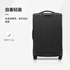 Samsonite Password Luggage Lightweight Silent Trolley Case Durable Leather Case Large Capacity Storage Can Boarding Suitcase Gift KJ3 Black 29 Inches