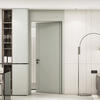 Quanyou Whole House Customized Wooden Door Simple Interior Door Room Door Solid Wood Composite Door Soundproof Bedroom Concierge Door 1599/昘 (Contact customer service for specific plans)