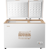Homa Commercial Refrigerator Household Freezer First-Class Energy Efficiency Refrigerated Freezer Dual Temperature Horizontal Freezer BCD-218MF Deep Cold Brown Standard 218L BCD-218MF Deep Cold Brown