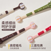 HERM S cute cartoon toothbrush set for adults and children with three sides, 3-12 years old, soft packaging brush head 360, no dead ends, cute children with three sides / 5 pieces
