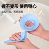 Jingdie Little Mushroom Face Washing Wristband for Washing and Moisture-Proof Sleeves for Washing Hair and Doing Housework for Adults and Children Waterproof Splash Artifact Silicone Mushroom Sleeves for Face Washing and Wristbands Blue Pair