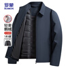 ROMON goose down jacket men's short winter casual warm dad jacket men 3Y010793T navy blue 170