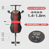 Bai Ping's double stretcher lumbar traction machine helps the body and cervical spine to relax and pull the legs, home inversion fitness machine, upgraded thick traction belt + hook + bracelet