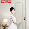Oppe wooden door solid wood door bedroom door interior door solid wood painted door 55 thickness new Chinese style can be customized OPMA-5302Z off-white