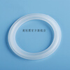 Lu Yueting stainless steel silicone rubber quick-release gasket sanitary round sealing gasket chuck quick-connect gasket clamp pad 32 chuck 50.5