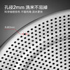 Newair 304 stainless steel vegetable sink drain basket rice washing sieve rice basin kitchen artifact fruit basket household drain basin
