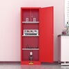 KINKOCCL industrial explosion-proof cabinet chemical safety cabinet storage cabinet fire-proof hazardous chemicals storage cabinet weak acid and weak alkali cabinet flammable and explosive dangerous goods cabinet 22 gallons red