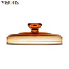 Corning glass pot lid 0.8L/1.2L/2.25L/2.5L/3.5L/4.1L/5L/5.5L Special Corning lid Amber lid (Crystal Color 1.25/1.5L) 17.5cm