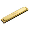 Swan (SWAN) harmonica 24-hole polyphonic C key phonetic notation musical instrument student adult professional playing harmonica gold