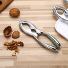 German walnut clip zinc alloy large household walnut peeling tool thickened walnut pliers single fruit opener colorful walnut clip green