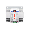 Dual power automatic transfer switch NZ1BR-63/4P 10A220v switching ATS device circuit breaker customization 2P 63A