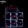 Central Lian mobile phone storage cabinet box transparent acrylic lockable storage box mobile phone storage box 20 compartments (4 rows and 5 columns)