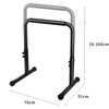 Kaniu household horizontal bar parallel bar indoor split multi-functional arm extension training equipment push-up pull-up device one installed horizontal bar height 78-100 cm four-level adjustable