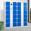 Spurge Electronic Bag Storage Cabinet Smart Storage Cabinet Mobile Phone Storage Cabinet Shopping Mall Locker Self-service Scanning Cabinet 12 Doors WeChat Scanning Blue