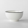 Shangxingzhi is a bowl, plate, tableware, ceramic household bowl set, Japanese-style rice bowl, plate, dish, dish, instant noodle bowl, chopsticks, underglaze color, 5-inch rice bowl (pack of 4)