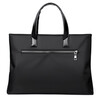 Kangaroo briefcase men's business laptop bag large capacity business trip office handbag waterproof men's bag black 14 inches