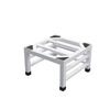 Universal washing machine base bracket refrigerator dishwasher plus elevated shelf bracket universal iron storage rack increased shelf white thickened length 50*width 50*height 20 cm