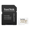 SanDisk 256GB TF (MicroSD) memory card 4K V30 U3 is suitable for home monitoring and driving recorder memory cards. It is durable and has longer recording time.